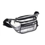 Clear 3 Pockets Fanny Pack -  