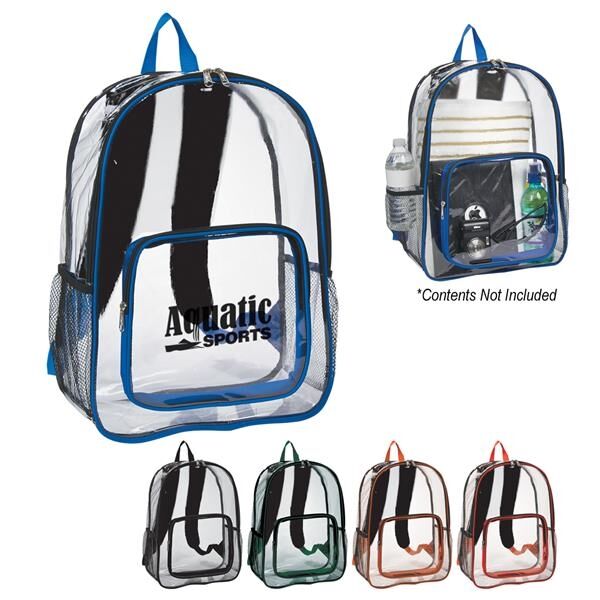 Main Product Image for Clear Backpack