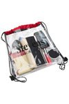 Clear Bag With Drawstring -  