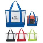 Clear Casual Tote Bag -  