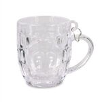 Clear Beer Mug Medallion