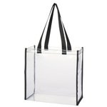 Clear Tote Bag - Black