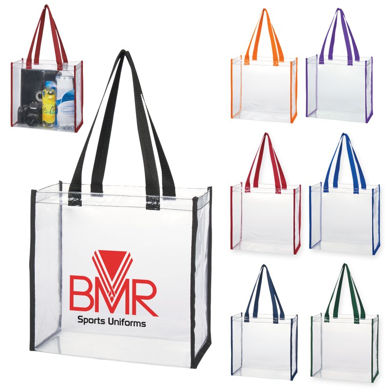 Main Product Image for Imprinted Clear Tote Bag