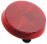 Clip-On Safety Light - Translucent  Red