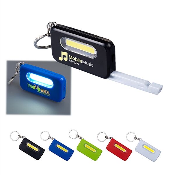 Main Product Image for Promotional Cob Light With Whistle