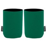 Collapsible Neoprene Koozie (R) Can Kooler - Green