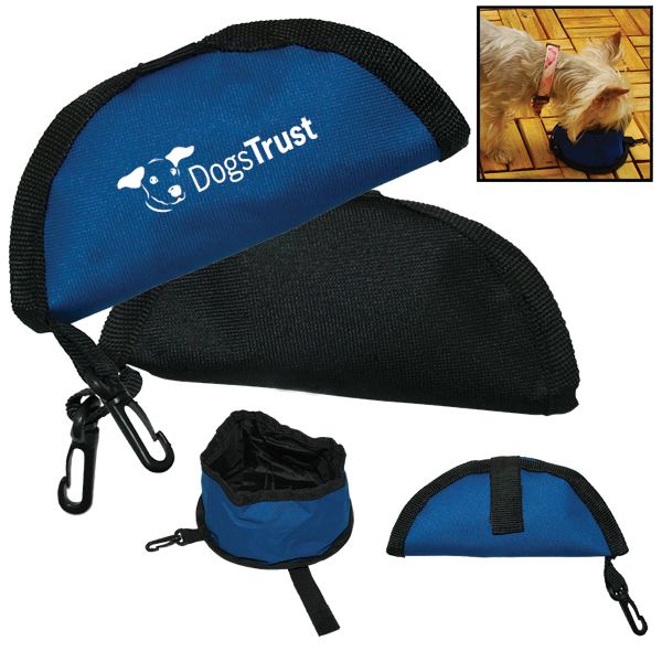 Main Product Image for Imprinted Collapsible Travel Pet Bowl