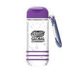 Color Burst 1 Oz. Hand Sanitizer With Carabiner -  