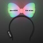 Buy Custom Printed Color Change Light Up Bow Headband