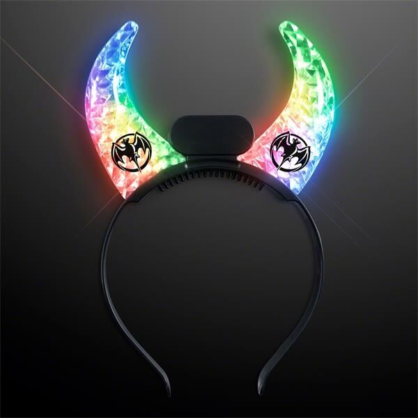 Main Product Image for Custom Printed Color changing LED devil horns