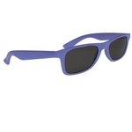 Color Changing Malibu Sunglasses - Frosted to Blue