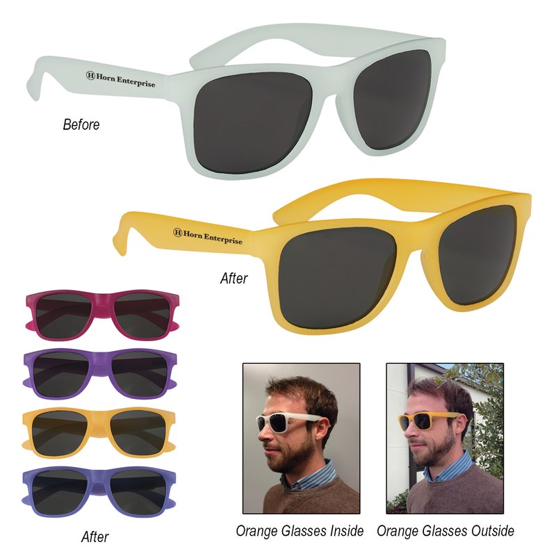 Main Product Image for Imprinted Color Changing Malibu Sunglasses