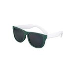 Color Duo Classic Sunglasses - Blue/White