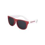 Color Duo Classic Sunglasses - Red/White
