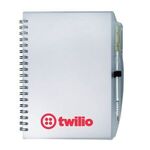 Color-Pro Spiral Unlined Notebook with Pen -  