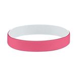 Colored Letter Silicone Bracelet -  