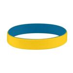 Colored Letter Silicone Bracelet -  