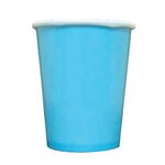 Colored Paper Cups 9 oz. - Bermuda Blue