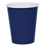 Colored Paper Cups 9 oz. - Navy Blue