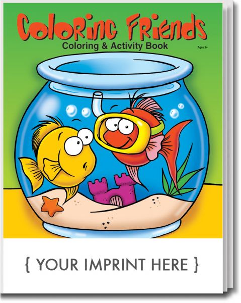 Main Product Image for Coloring Friends Coloring And Activity Book