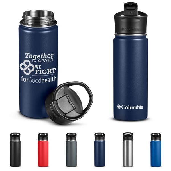 Main Product Image for Promotional Columbia (R) Double-Wall Vacuum Bottle With Sip-Thru