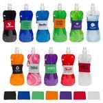 Comfort Grip Flex 16 oz Water Bottle with Neoprene Waist Sle -  