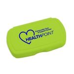 Compact First Aid Case - Empty - Lime Green