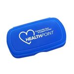 Compact First Aid Case - Empty - Translucent Blue