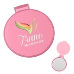 Compact Mirror - Translucent Pink