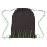 Connect The Dots Non-Woven Drawstring Bag -  