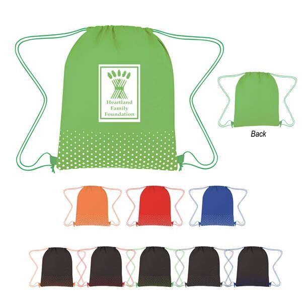 Main Product Image for Printed Connect The Dots Non-Woven Drawstring Bag
