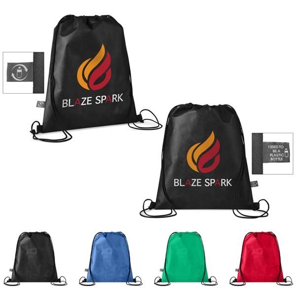 Main Product Image for Promotional Conserve Rpet Non-Woven Drawstring Backpack