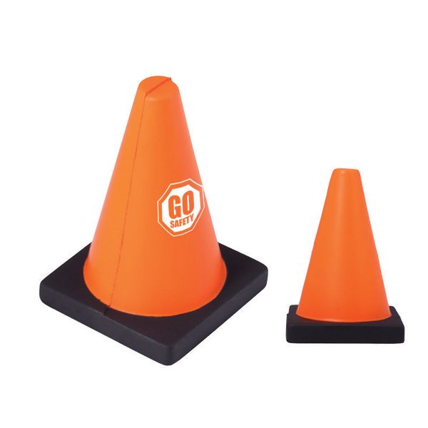 Main Product Image for Imprinted Stress Reliever Construction Cone