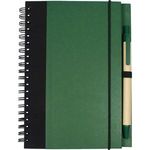 Contrast Paperboard Eco Journal - Hunter Green