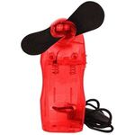 Cool & Portable Mini Fan - Translucent Red