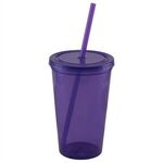 Core - USA 22 oz. Tumbler - Translucent Purple