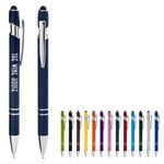 Buy Custom Printed CORE365 Rubberized Aluminum Click Stylus Pen