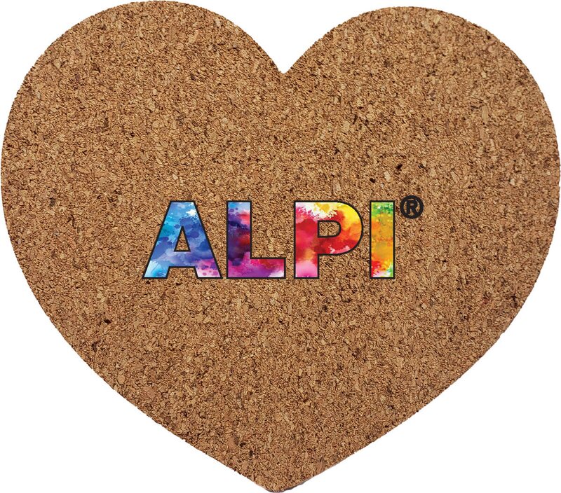 Main Product Image for Promotional Cork Coaster - Heart