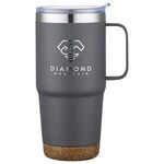 Cortina 24 oz Vacuum Insulated Travel Mug with Cork Base