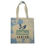 Cotton Candy Tie Dye Tote Bag - Blue