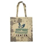 Cotton Candy Tie Dye Tote Bag - Gray