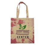 Cotton Candy Tie Dye Tote Bag - Red