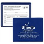 COVID-19 Vaccination Card Holder - Royal Blue