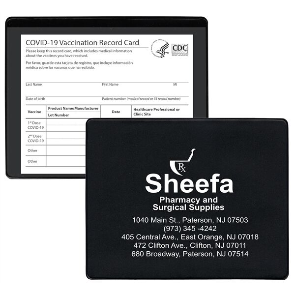 Main Product Image for COVID-19 Vaccination Card Holder - Stock Colors