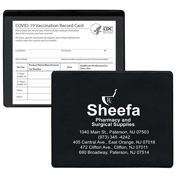 Main Product Image for Covid-19 Vaccination Card Holder - Stock Colors