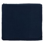 Cozy Fleece Blanket - Navy Blue