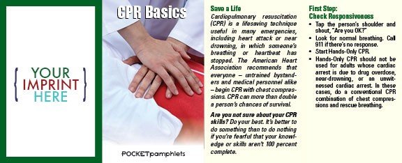 Main Product Image for Cpr Basics Pocket Pamphlet