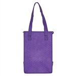 Cross Country - Insulated Lunch Tote Bag - Purple
