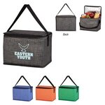 Crosshatch Non-Woven Lunch Bag -  