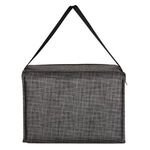 Crosshatch Non-Woven Lunch Bag -  